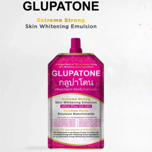 GLUPATONE Extreme Strong Emulsion 50ml With Homeo Cure Beauty Cream
